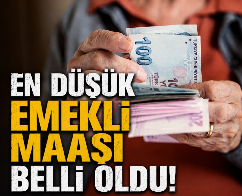 En düşük emekli maaşı belli oldu!