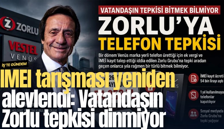 IMEI tarışması yeniden alevlendi: Vatandaşın Zorlu tepkisi dinmiyor