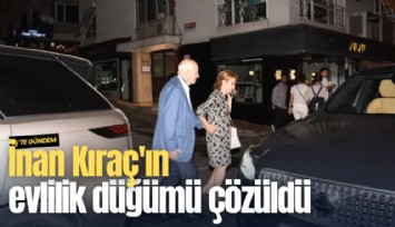 İnan Kıraç'ın evlilik düğümü çözüldü: Emine Alangoya'ya şok!