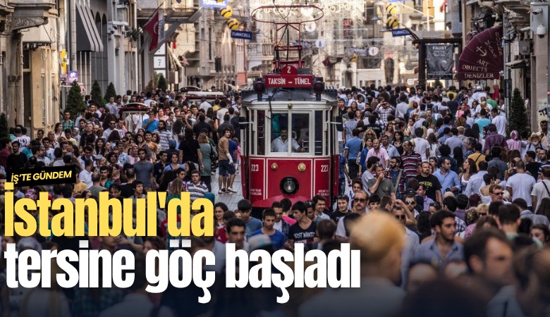 İstanbul'da tersine göç başladı