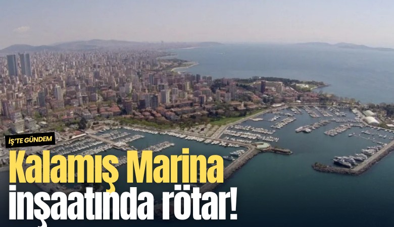 Kalamış Marina inşaatında rötar!
