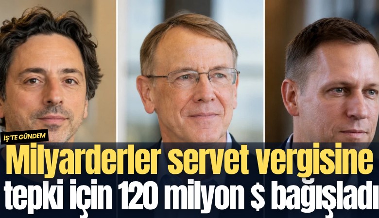 Milyarderler servet vergisine tepki için 120 milyon dolar bağışladı
