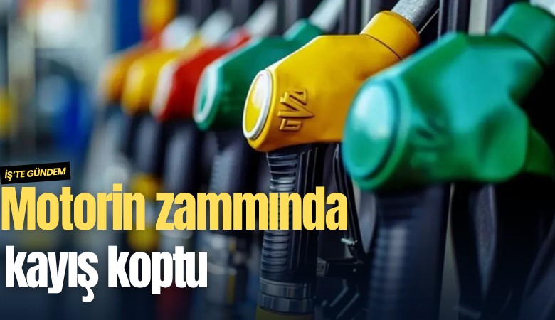 Motorin zammında kayış koptu