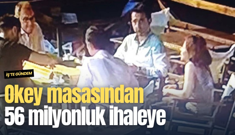 Okey masasından 56 milyonluk ihaleye