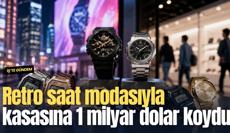 Retro saat modasıyla kasasına 1 milyar dolar koydu!