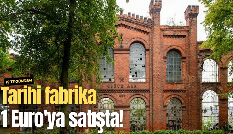 Tarihi fabrika 1 Euro'ya satışta!