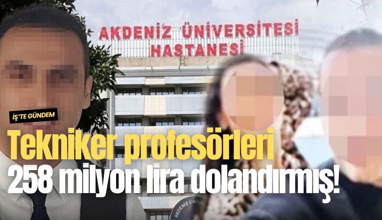 Tekniker profesörleri 258 milyon lira dolandırmış!