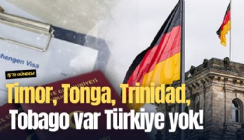 Timor, Tonga, Trinidad, Tobago var Türkiye yok!