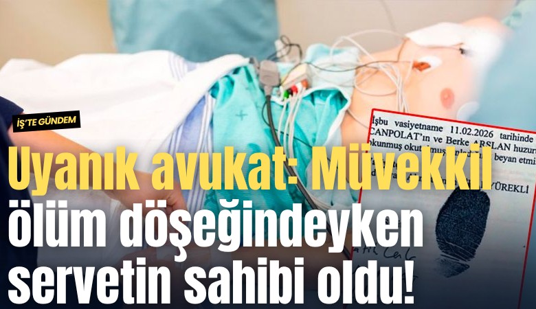 Uyanık avukat: Müvekkil ölüm döşeğindeyken servetin sahibi oldu!