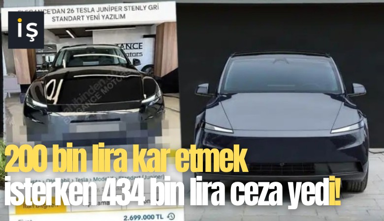 200 bin lira kar etmek isterken 434 bin lira ceza yedi!