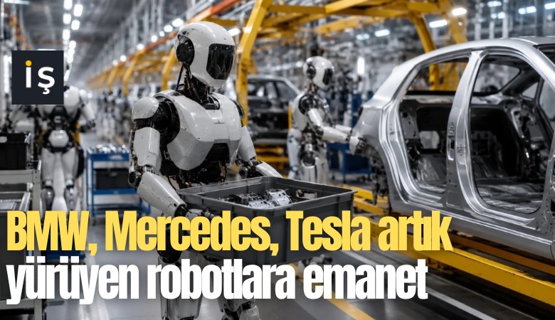 BMW, Mercedes, Tesla artık yürüyen robotlara emanet