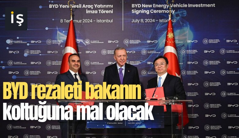 BYD rezaleti bakanın koltuğuna mal olacak