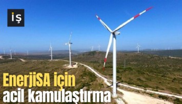 EnerjiSA için acil kamulaştırma