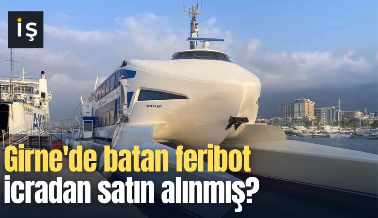 Girne'de batan feribot icradan satın alınmış?