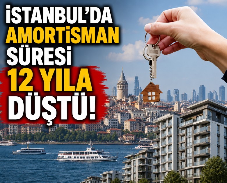 İstanbul'da amortisman süresi 12 yıla düştü