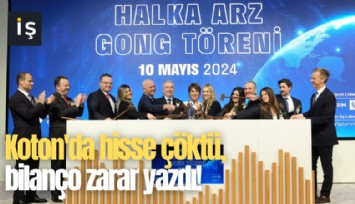 Koton'da hisse çöktü, bilanço zarar yazdı!
