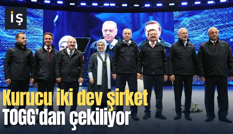 Kurucu iki dev şirket TOGG'dan çekiliyor