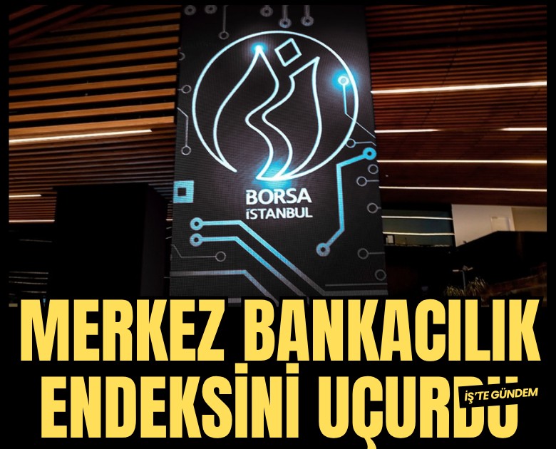 Merkez'in kararı bankacılık endeksini uçurdu