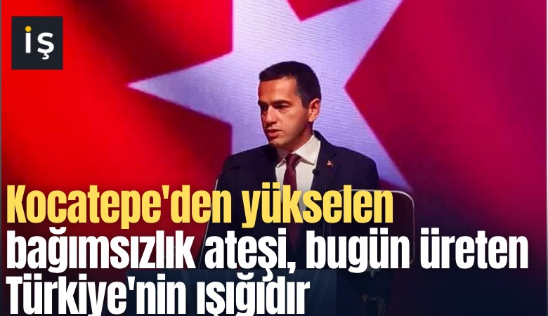 TİSK'den 30 Ağustos mesajı: Kocatepe'den yükselen bağımsızlık ateşi, bugün üreten Türkiye'nin ışığıdır