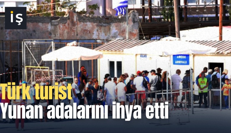 Türk turist Yunan adalarını ihya etti