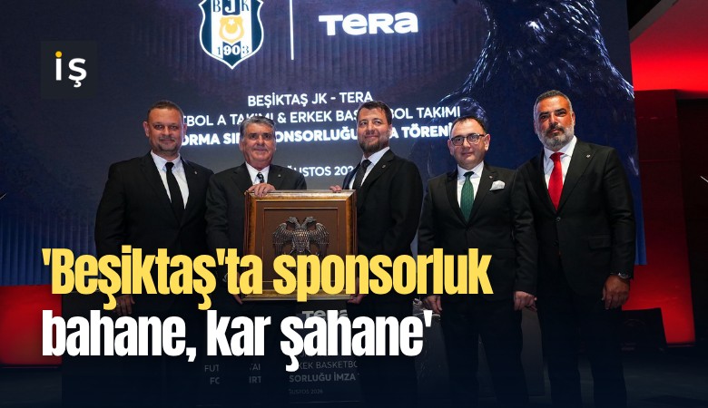 'Beşiktaş'ta sponsorluk bahane, kar şahane'