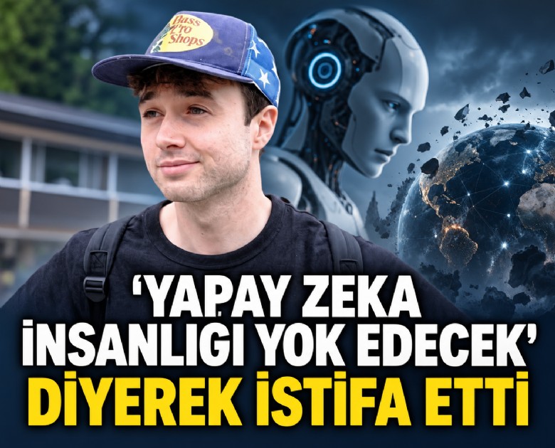 'Yapay zeka insanlığı yok edecek' diyerek istifa etti