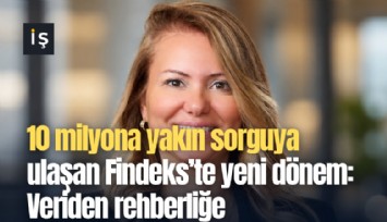 10 milyona yakın sorguya ulaşan Findeks’te yeni dönem: Veriden rehberliğe