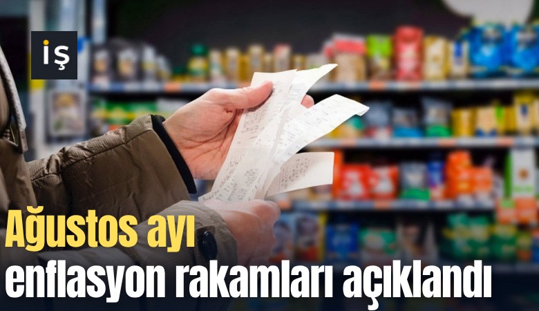 Ağustos ayı enflasyon rakamları açıklandı