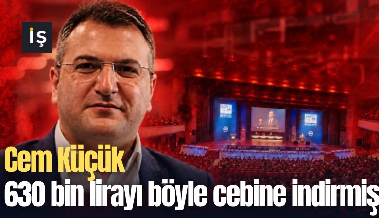 Cem Küçük 630 bin lirayı böyle cebine indirmiş