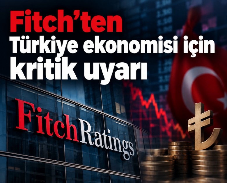 Fitch'ten Türkiye ekonomisi için kritik uyarı