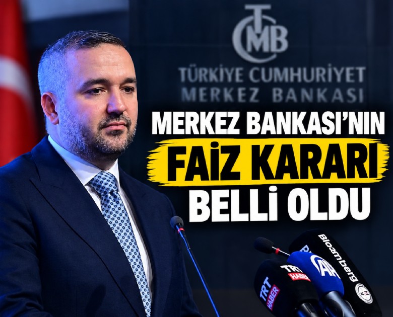 Merkez Bankası'nın merakla beklenen faiz kararı belli oldu