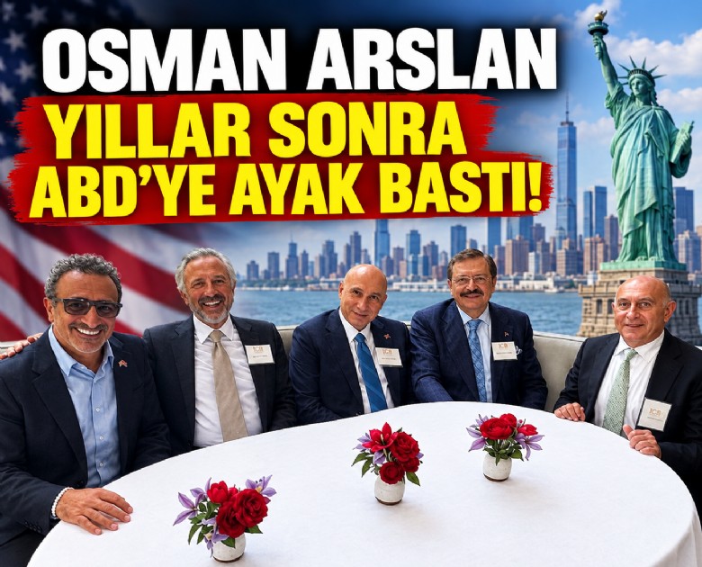 Osman Arslan yıllar sonra ABD'ye ayak bastı