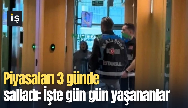 Piyasaları 3 günde salladı: İşte gün gün yaşananlar