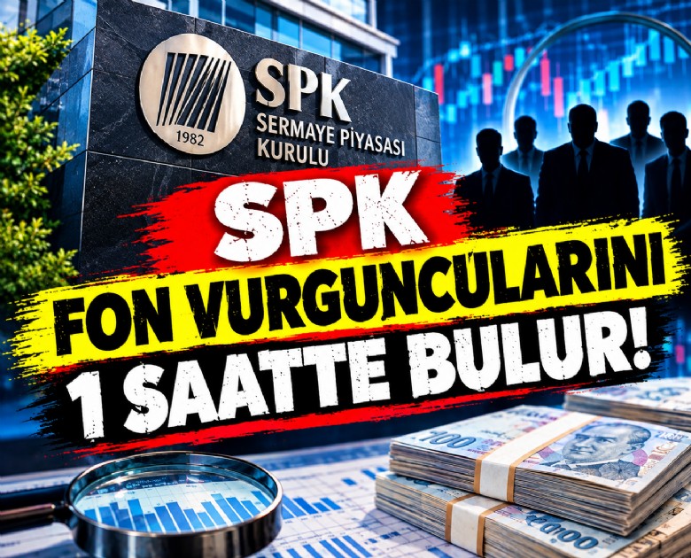 SPK fon vurguncularını 1 saatte bulur!