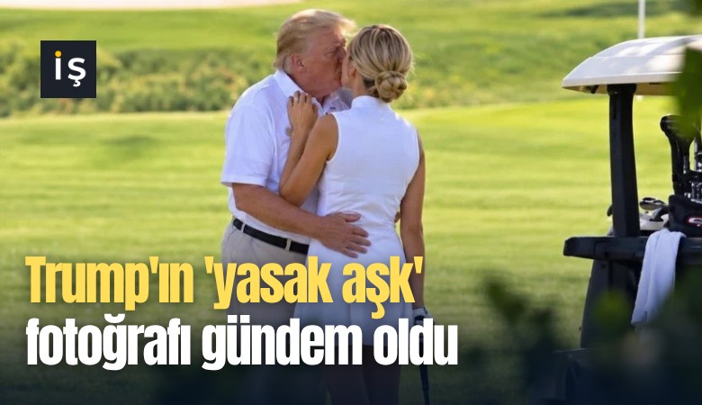 Trump'ın 'yasak aşk' fotoğrafı gündem oldu