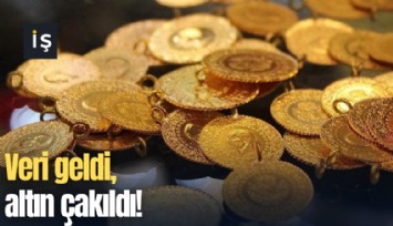 Veri geldi, altın çakıldı!
